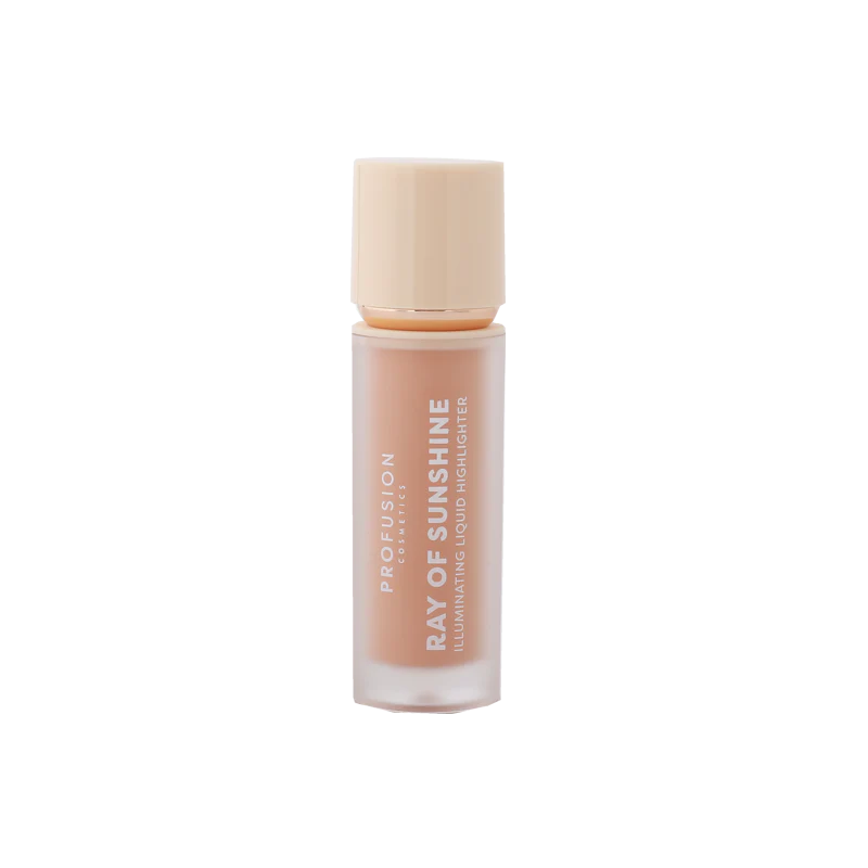 Profusion Cosmetics Ray of Sunshine Liquid Highlighter with a radiant, sun-kissed glow in a sleek liquid form.