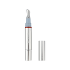 Profusion Cosmetics Frosted Kiss Cooling Plumping Lip Gloss in icy nude with frosted finish and smooth, glossy appearance.