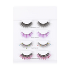 Profusion Cosmetics Empowered Butterfly Flutter Lashes 4-pair set featuring natural, wispy false eyelashes for a bold eye look.