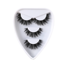 Profusion Cosmetics Spellbinding Faux Lashes with long, voluminous black lash strands for a dramatic eye look.
