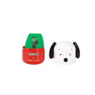 Profusion Cosmetics Peanuts Holiday Let It Blend lip blending sponge and case set on a white background.