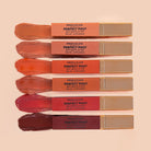 Profusion Cosmetics Perfect Pout Soft Matte Lip Tint on lips, showcasing a smooth, natural matte finish and vibrant color.