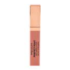 Profusion Cosmetics Perfect Pout Soft Matte Lip Tint on lips, showcasing a smooth, matte finish with a natural pink shade.