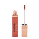 Profusion Cosmetics Perfect Pout Soft Matte Lip Tint on lips, showcasing a smooth, matte finish with a natural pink hue.