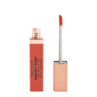 Profusion Cosmetics Perfect Pout Soft Matte Lip Tint on lips, showcasing a smooth, matte finish with a natural pink shade.