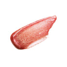 Profusion Cosmetics cinnamon lip syrup on lips, showcasing glossy finish and rich color for smooth, hydrated lips.