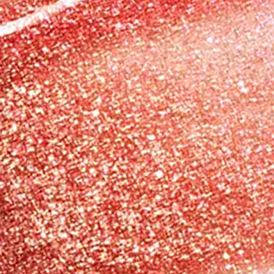 Profusion Cosmetics cinnamon lip syrup with shiny, smooth lips showcasing the product's glossy finish and rich color.
