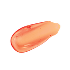 Profusion Cosmetics Jelly Drop Lip & Cheek Stain in Coral Crush, showing a vibrant, glossy lip and cheek tint application.