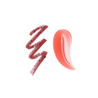 Profusion Cosmetics Monster Bash Vampire Bite tinted lip gloss and lip liner set on lips, showcasing bold, vampy lip color and precise liner.