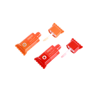 Profusion Cosmetics Candy Crush Lip Oil Set with Peanuts Halloween theme, featuring colorful lip oils in themed packaging.