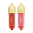 Profusion Cosmetics Superbloom Lip Bouquet nourishing lip gloss applied on lips with a glossy finish.