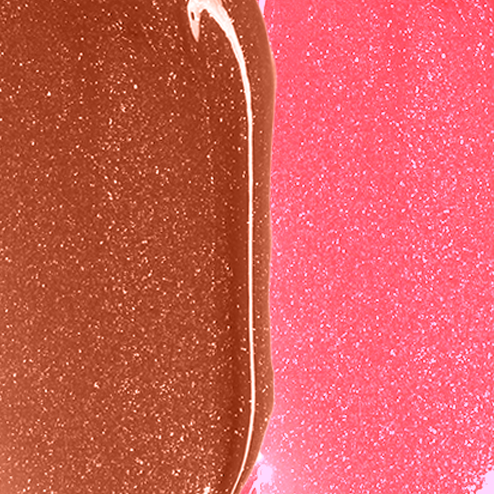 Profusion Cosmetics Superbloom Lip Bouquet nourishing lip gloss applied on lips with a glossy finish.