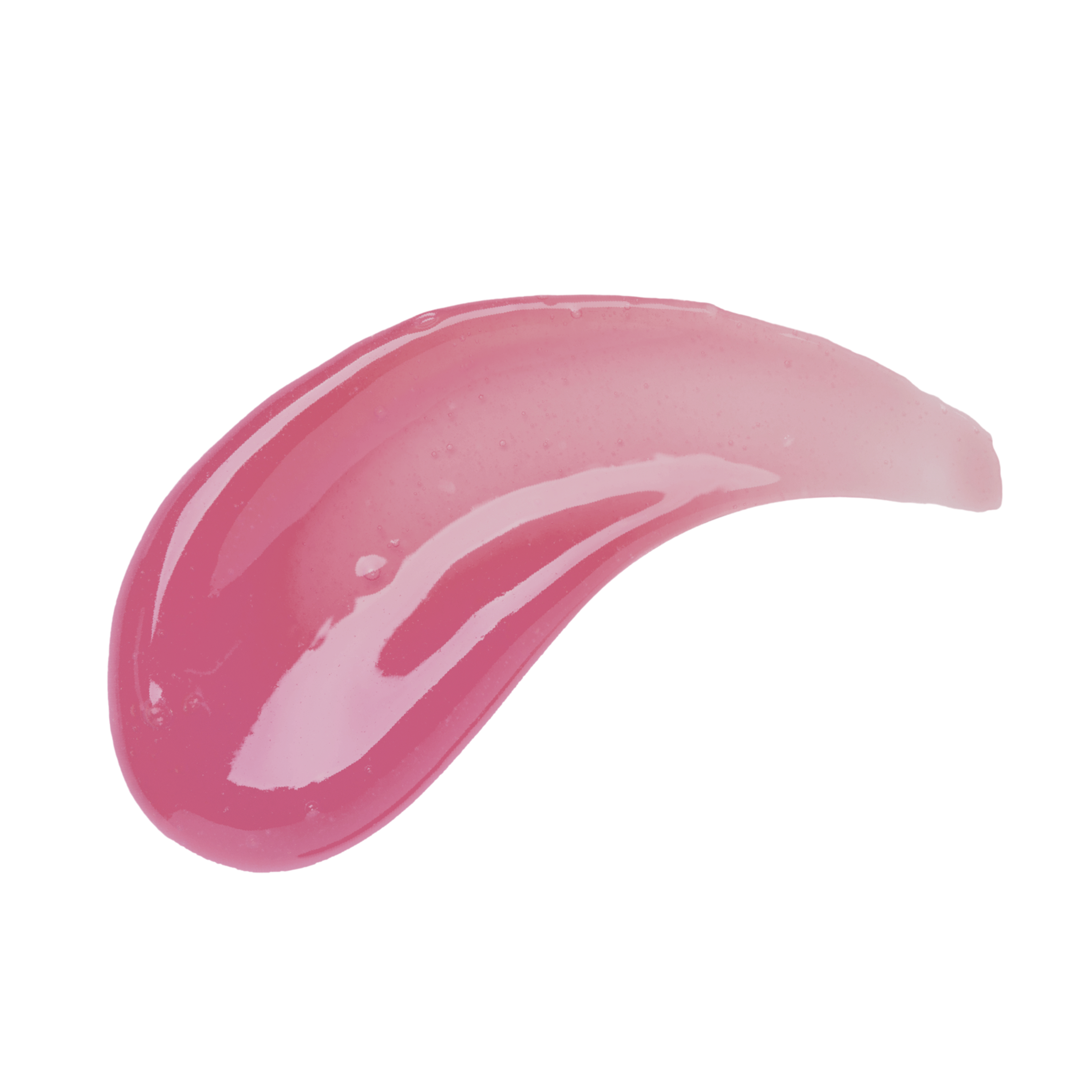 Profusion Cosmetics Glowy Jelly Gloss on lips, featuring a glossy, nourishing pink jelly finish with a smooth, shiny look.