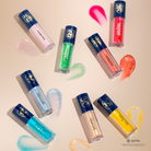 Profusion Cosmetics Harry Potter Holiday Gryffindor, Slytherin, Hufflepuff, Ravenclaw lip duo set featuring four colorful lip shades.