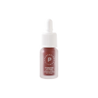 Profusion Cosmetics Lip Glaze Hydrating Lip Stain on lips with a glossy, natural finish in a warm caramel shade.