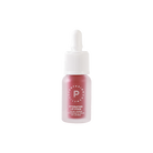 Profusion Cosmetics Lip Glaze Hydrating Lip Stain on lips with a glossy maple finish.
