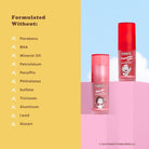 Profusion Cosmetics Peanuts 75th Nourishing Lip Jelly on lips, showcasing shiny, moisturized lips with a Peanuts-themed lip gloss.