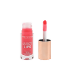 Profusion Cosmetics Juicy Lips in Radiant Rose, close-up of glossy pink lips with shiny finish.