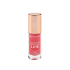 Profusion Cosmetics Juicy Lips in Radiant Rose, close-up of glossy pink lip gloss on lips.