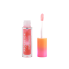 Profusion Cosmetics Stay Hydrating Nourishing Lip Oil applied on lips, providing a glossy, healthy look with a subtle tint.