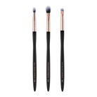 Profusion Cosmetics Artistry Eye Essentials 3-piece makeup brush set with soft, precise brushes for eye makeup application.