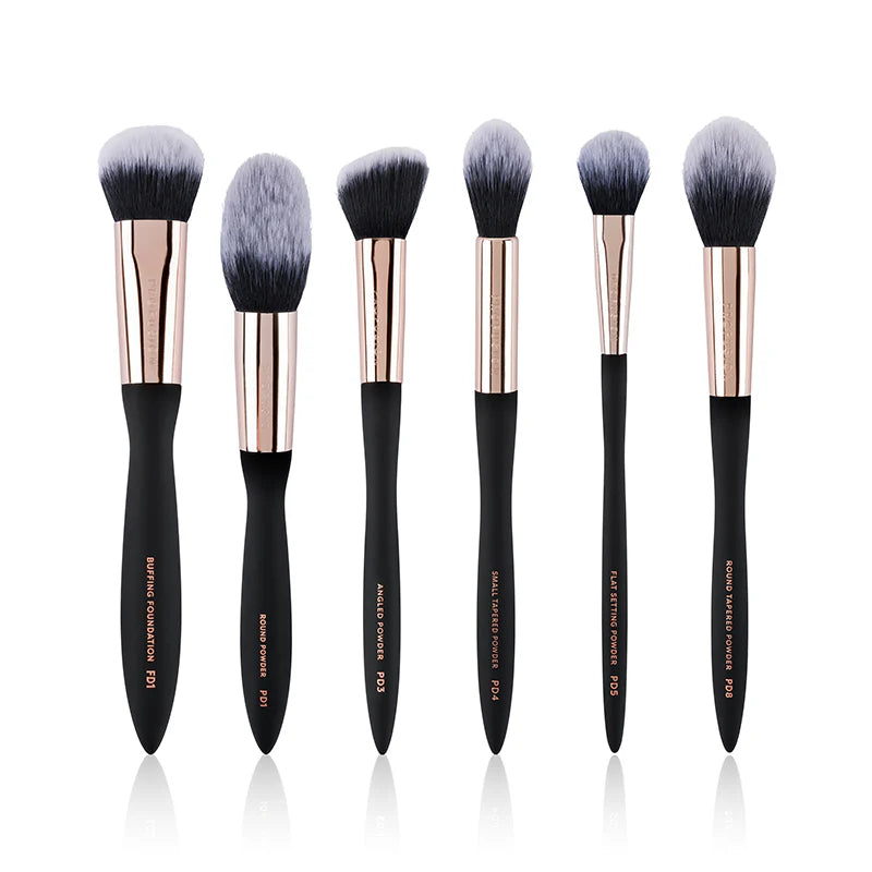 Profusion Cosmetics Artistry Face Brush Bundle with multiple makeup brushes for flawless application and blending.