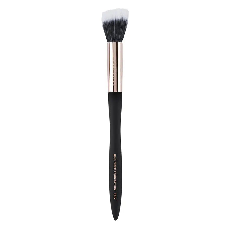 Profusion Cosmetics Artistry Series duo fiber foundation makeup brush with soft bristles for smooth application