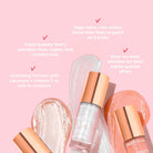 Profusion Cosmetics Glowy Lips Nourishing Shimmer Lip Oil with a glossy, shimmering finish and nourishing formula.