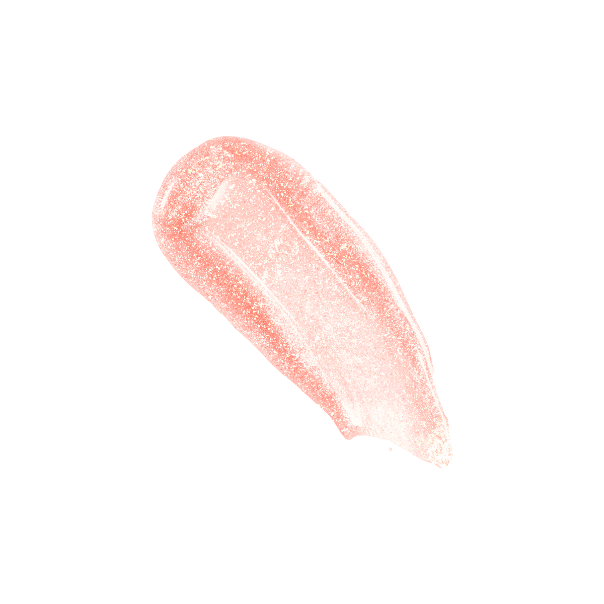 Profusion Cosmetics Glowy Lips Nourishing Shimmer Lip Oil with a glossy finish and shimmering particles on the lips.