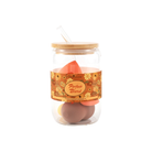 Profusion Cosmetics Pumpkin Spice Perfect Blend Sponge Set with reusable cup, ideal for makeup application and blending.