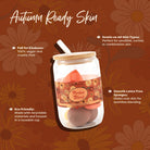Profusion Cosmetics Pumpkin Spice Perfect Blend Sponge Set with reusable cup, makeup tools for blending and application.