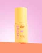 Pure Good LLC Vitamin C Serum bottle with dropper, clear packaging, and vibrant orange liquid for brightening skincare.