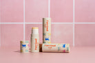 Pure Good LLC citrus tallow lip balm showing a natural balm tube with citrus flavor branding and smooth texture.