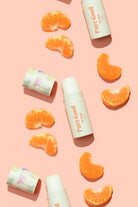 Pure Good LLC citrus tallow lip balm showing a natural lip balm stick with citrus scent packaging.