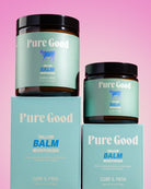 Whipped Tallow Balm by Pure Good LLC, a clean and fresh balm for cleansing and acne-prone skin, in a 4 oz jar.