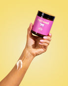 Whipped Tallow Balm by Pure Good LLC in a 4 oz jar, soothing for sensitive skin of all ages, natural skincare product.