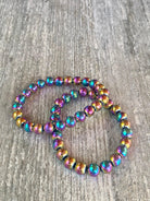 Rainbow Hematite Bracelet (8 mm) - Practical Magic Store