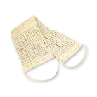 Refillism sisal back scrubber, exfoliating body strap for personal care, natural sisal fibers for gentle skin scrubbing.