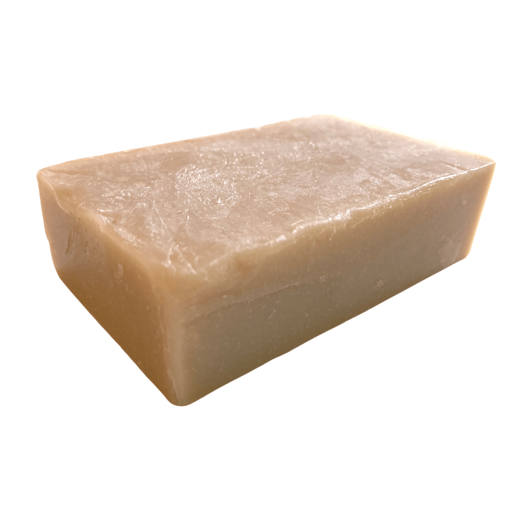 Reffilism almond coconut soap bar, personal care product with natural almond and coconut scent, shown in a close-up image.