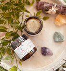 Calcium Bentonite Clay Mask by Sage & Stone Apothecary, showing a clay mask spread on skin for body care and wellness.