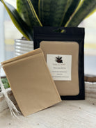Biodegradable loose leaf tea sachets from Sage & Stone Apothecary, showing eco-friendly tea bags in natural packaging.