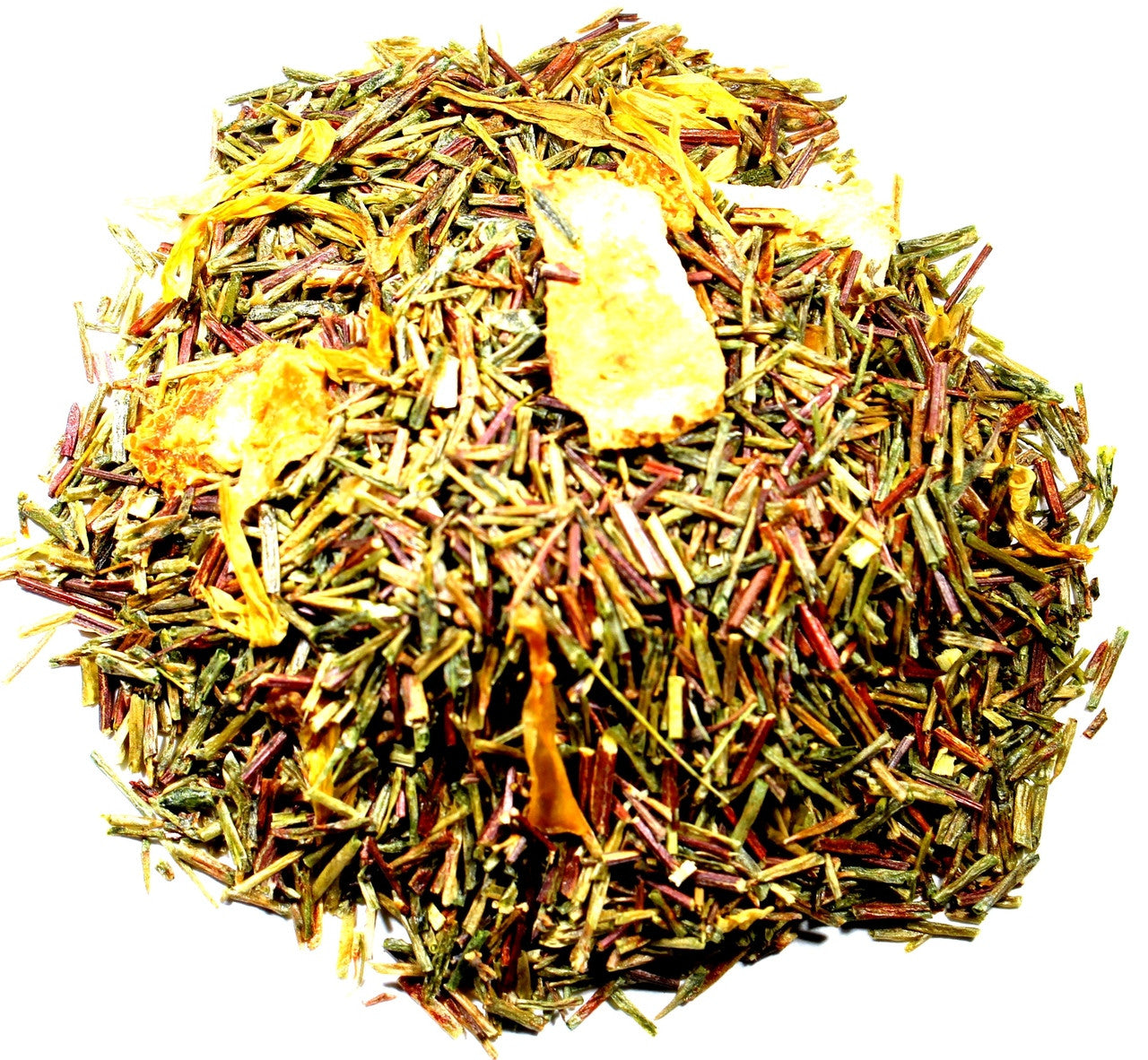 Sage & Stone Apothecary Peach Dream tea in a 1.5 oz package, featuring fresh peach-flavored herbal tea leaves.