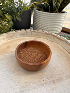 A warm cup of chai tea from Sage & Stone Apothecary, showcasing aromatic spices and rich brewed tea in a cozy setting.