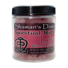 Silhouette of a person enjoying a relaxing bath with Shamans Dawn Love Spiritual Bath with Dead Sea Salt