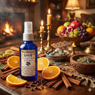 Shamans Dawn Prosperity Spray in a sleek bottle, designed for positive energy and spiritual enhancement.