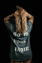 Tattoos Are Trashy graphic T-shirt by Shop Karma Tees featuring bold, rebellious tattoo-inspired artwork on a black tee