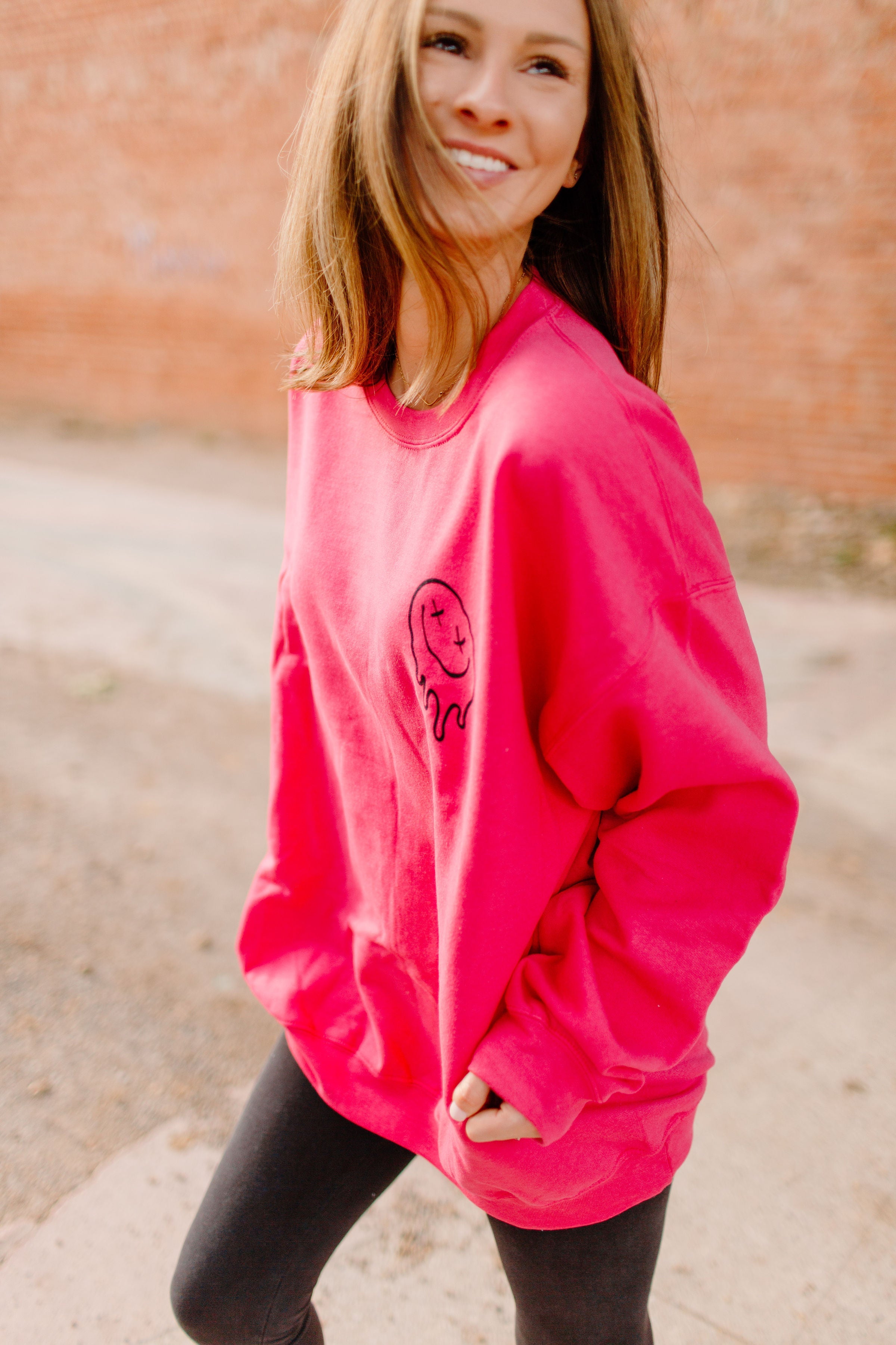 Overstimulated Moms Club graphic tee by Shop Karma Tees, featuring a casual black t-shirt with bold white text design.