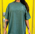 Front view of the Yeed Your Last Haw graphic T-shirt by Shop Karma Tees, featuring a bold printed design on soft cotton fabric.