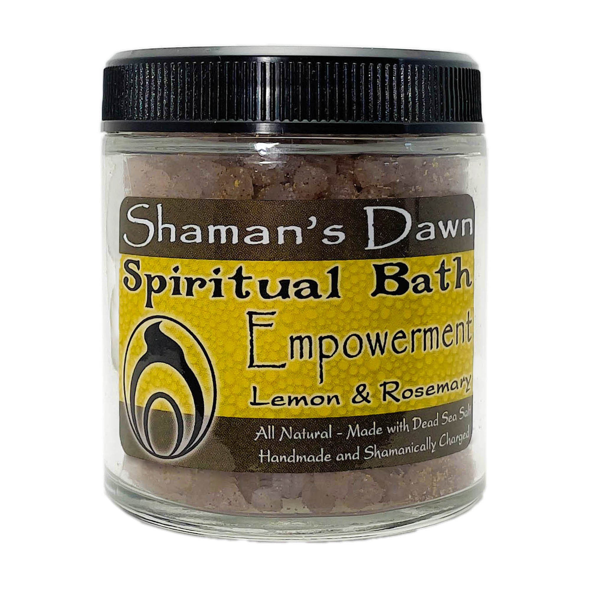 Silhouette of a person enjoying a spiritual bath with Dead Sea salts by Shamans Dawn, promoting relaxation and empowerment.
