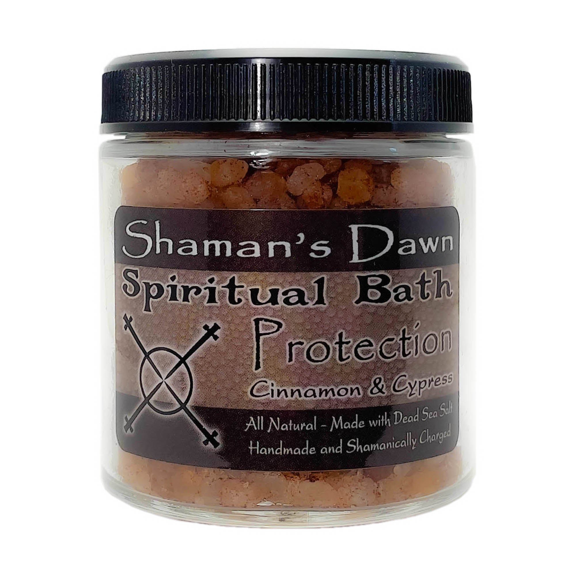 Silhouette of a person enjoying a spiritual bath with Dead Sea Salt from Shamans Dawn for protection and relaxation.